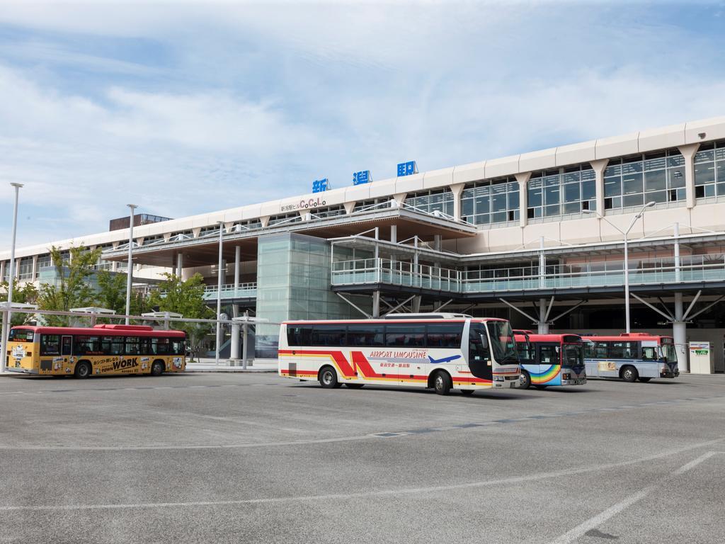 APA Hotel Niigata Furumachi Bagian luar foto